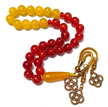 Islamic prayer beads 10mm agate 33 beads Muslim bracelet Imam Kerbi Suba counting beads Misbaha Tasbih Dhikr Rosary
