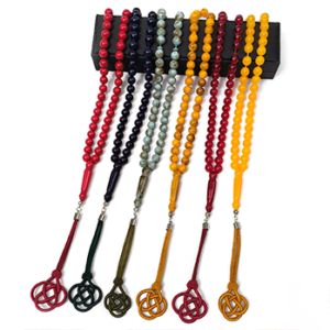 High-quality Resin Muslim Tasbih Prayer Beads, 45 Beads, 10mm, Islamic Rosary, Gift for Arabic Ramadan and Eid al-Fitr