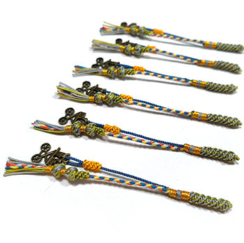 Pure handmade braided tasbih tassel