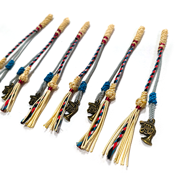 Pure handmade braided tasbih tassel