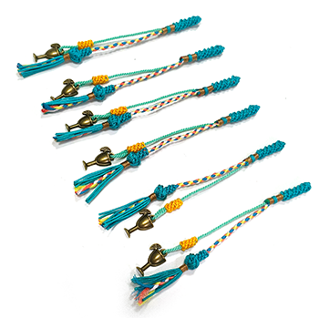 Pure handmade braided tasbih tassel