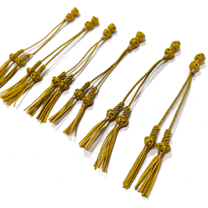 Pure handmade braided tasbih tassel