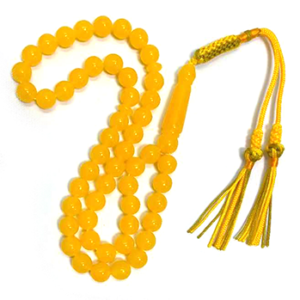 Muslim Tasbih Stylish Islamic Prayer Beads Resin 45/51 Beads
