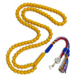 Muslim Tasbih Stylish Islamic Prayer Beads Resin 5.5mm 99 Beads