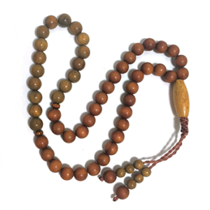 Argentina Green Sandalwood Muslim Tasbih Stylish Islamic Prayer Beads 33 & 99 Beads