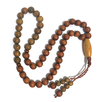 Argentina Green Sandalwood Muslim Tasbih Stylish Islamic Prayer Beads 33 & 99 Beads