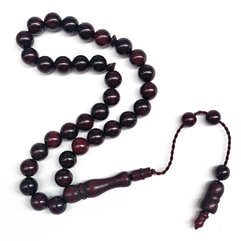 Natural KUKA Muslim Tasbih Stylish Islamic Prayer Beads 33/99 Beads