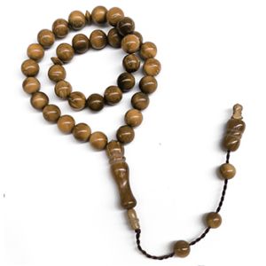 Natural KUKA Muslim Tasbih Stylish Islamic Prayer Beads 33/99 Beads